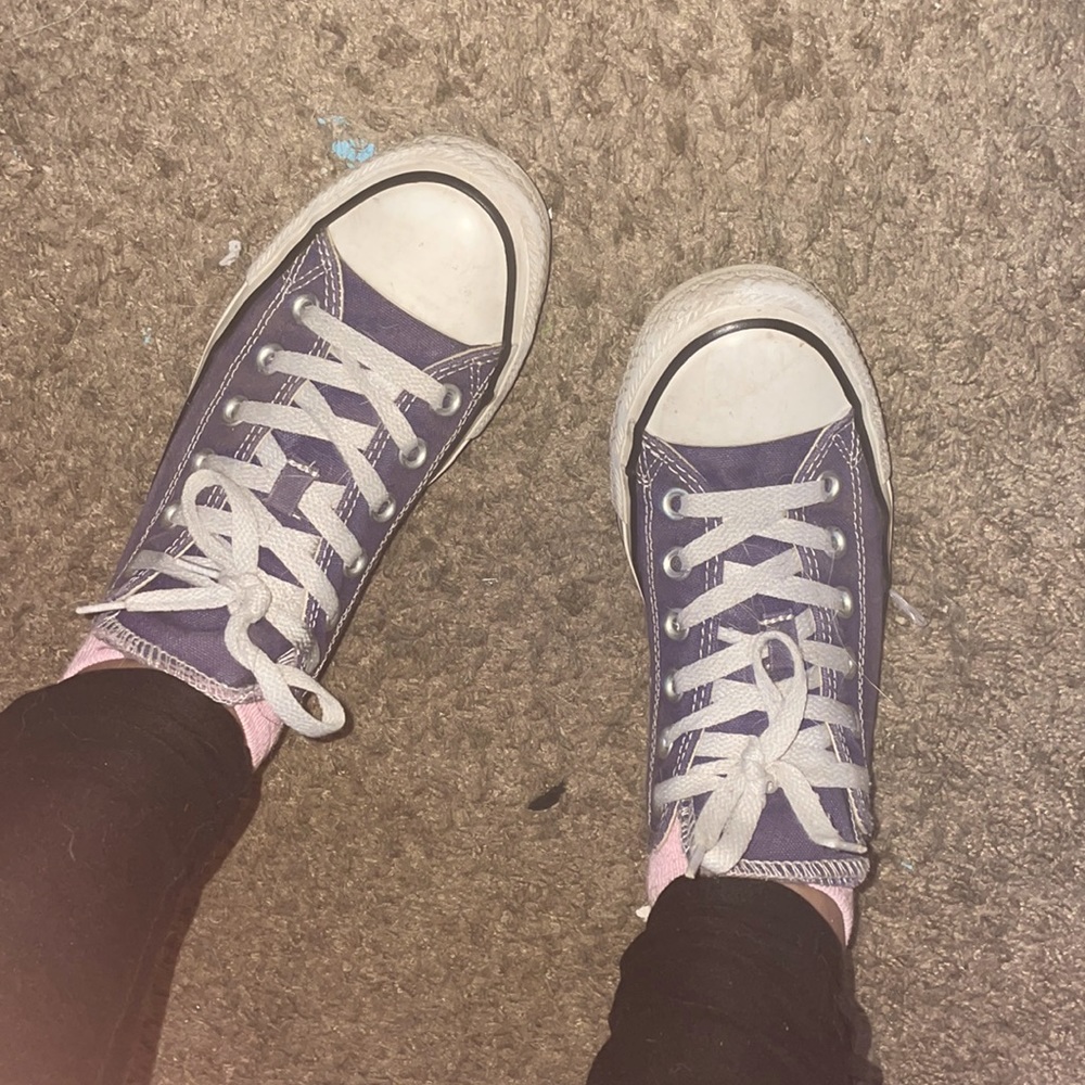 Purple Converse